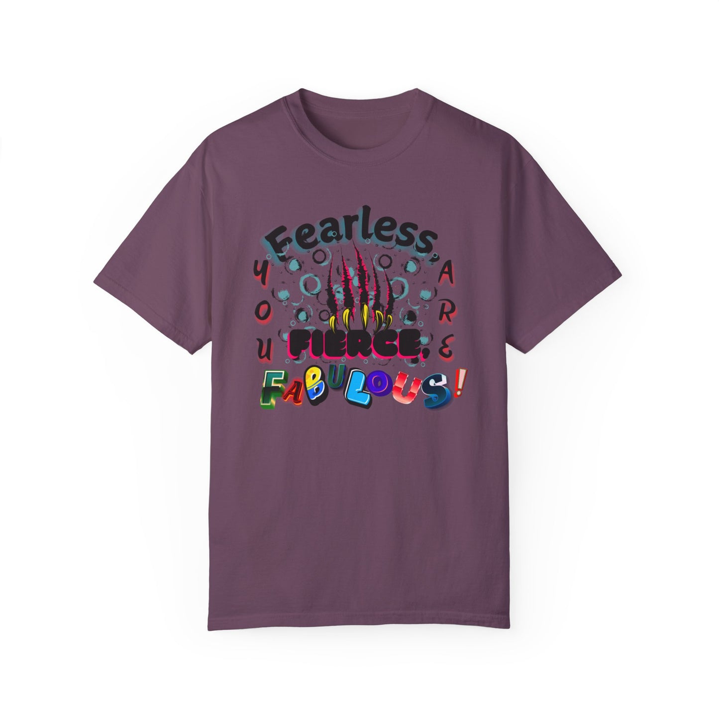 Fearless Feline Claw Ripping Comfort Colors T-shirt