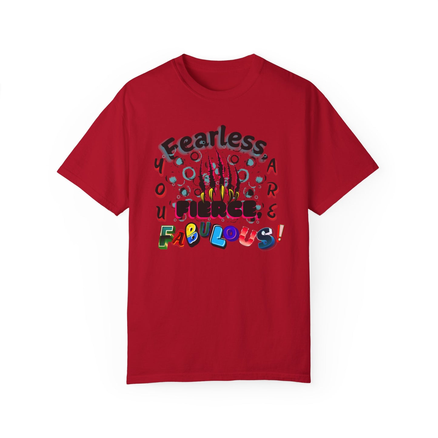 Fearless Feline Claw Ripping Comfort Colors T-shirt
