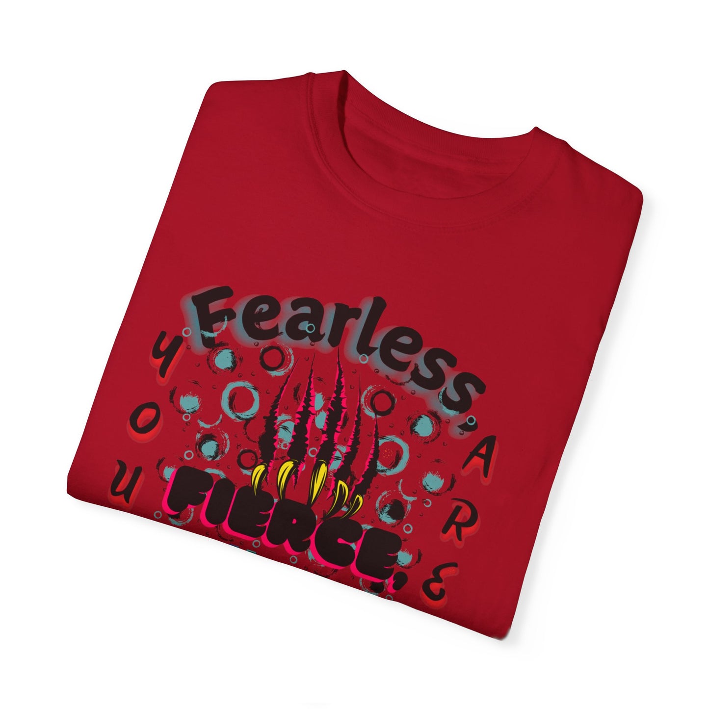 Fearless Feline Claw Ripping Comfort Colors T-shirt