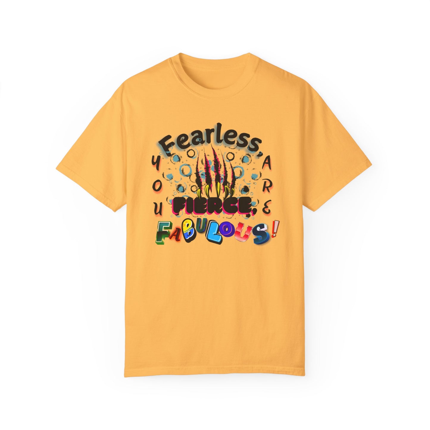 Fearless Feline Claw Ripping Comfort Colors T-shirt