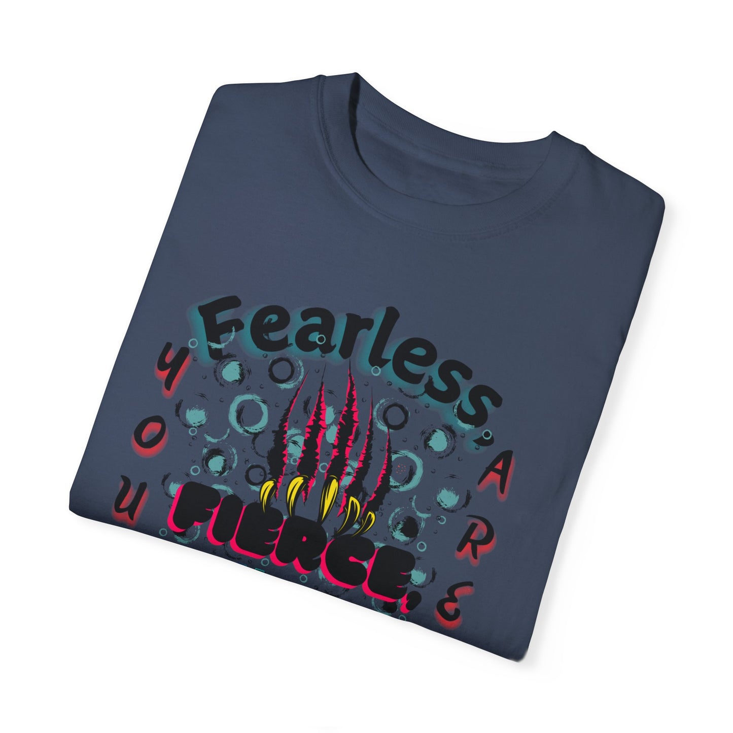 Fearless Feline Claw Ripping Comfort Colors T-shirt