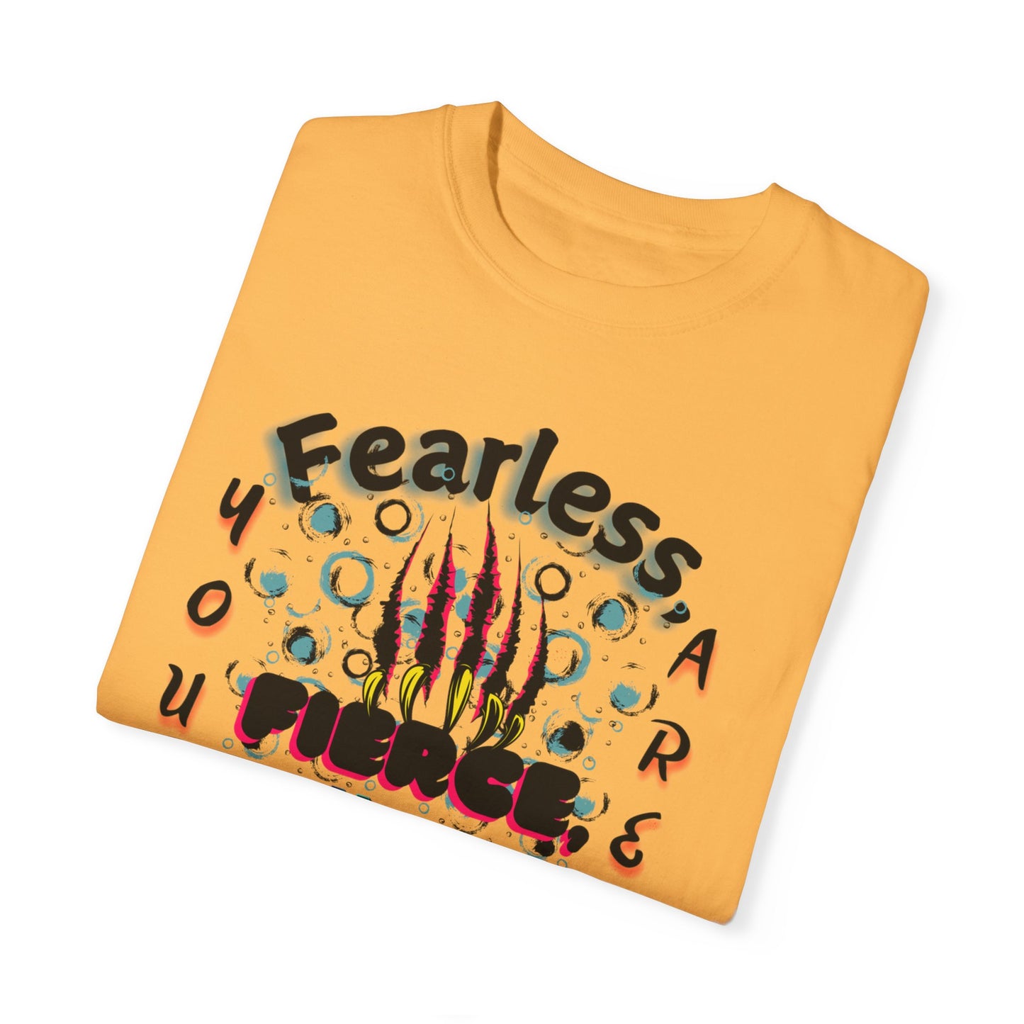 Fearless Feline Claw Ripping Comfort Colors T-shirt