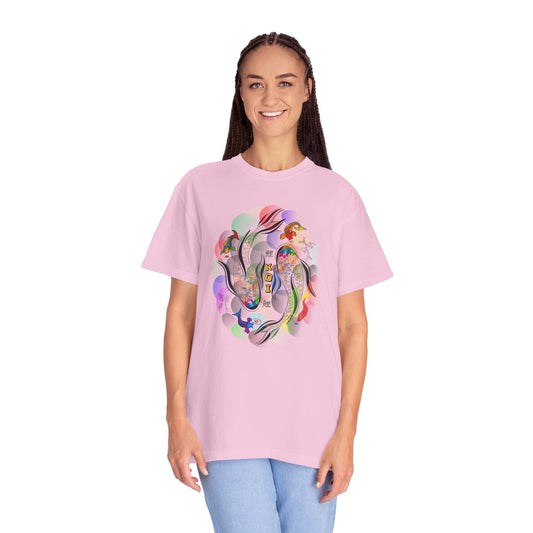 Color Popping Koi T-shirt