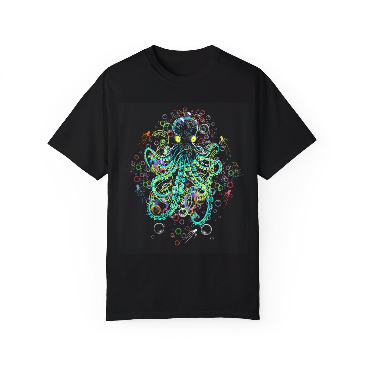 Octopus "Bubbly Camouflage" Comfort Colors T-shirt