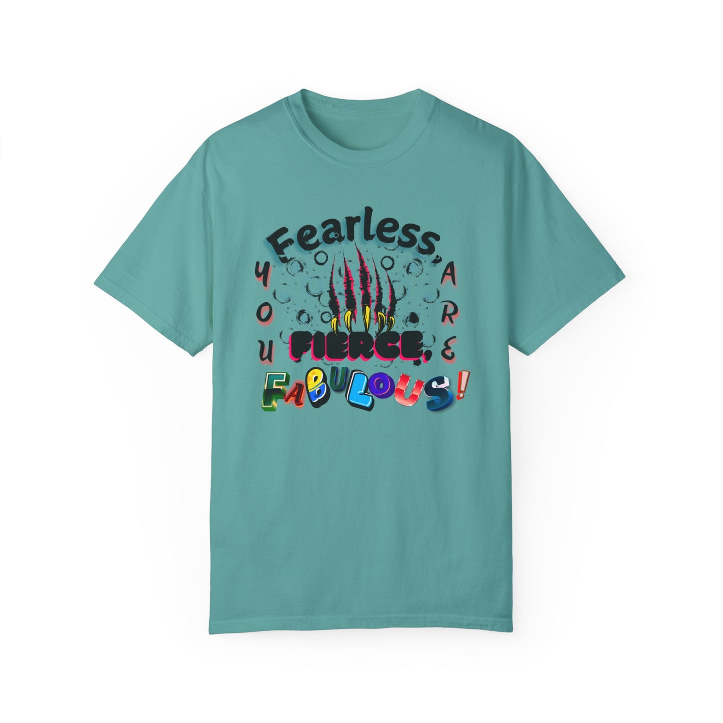 Fearless Feline Claw Ripping Comfort Colors T-shirt