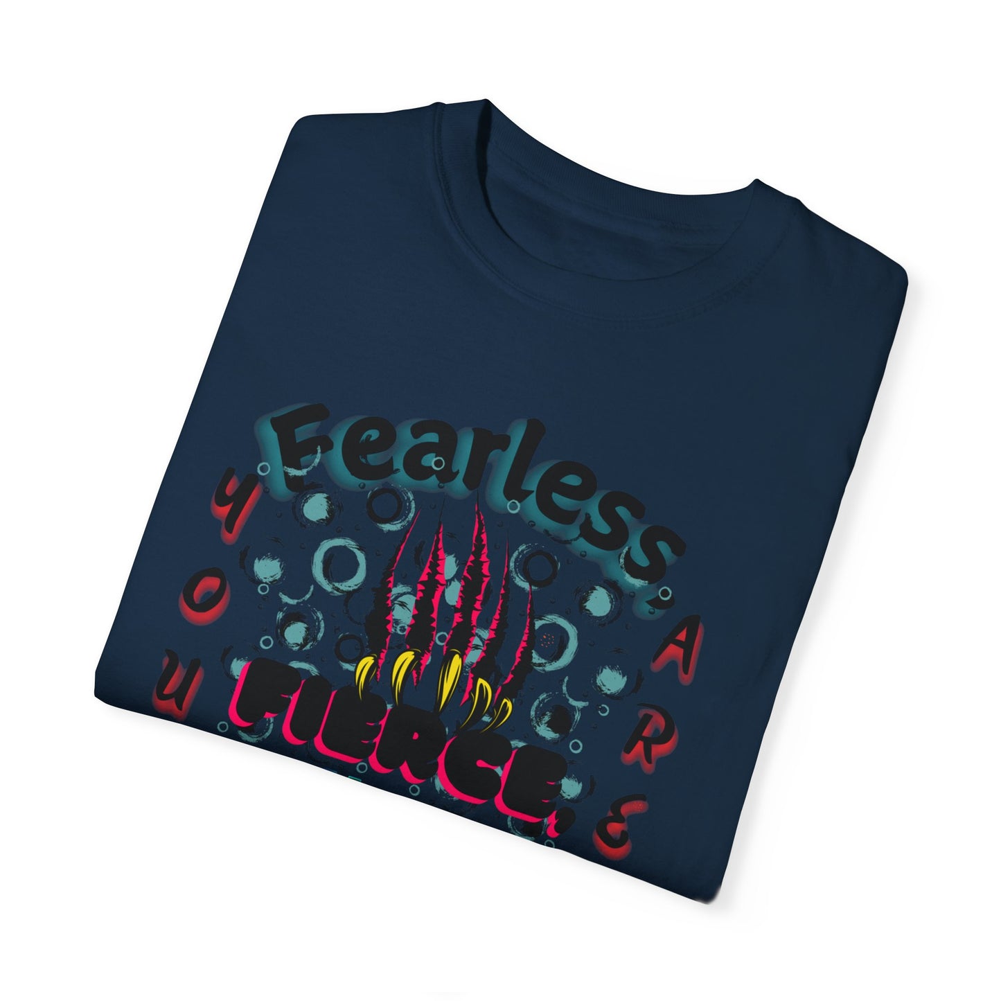 Fearless Feline Claw Ripping Comfort Colors T-shirt