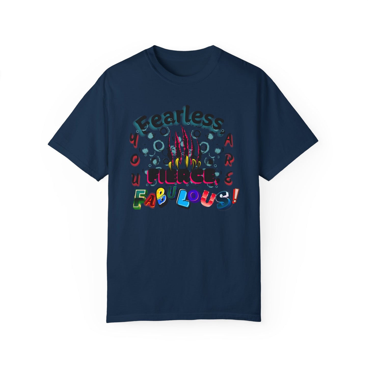 Fearless Feline Claw Ripping Comfort Colors T-shirt