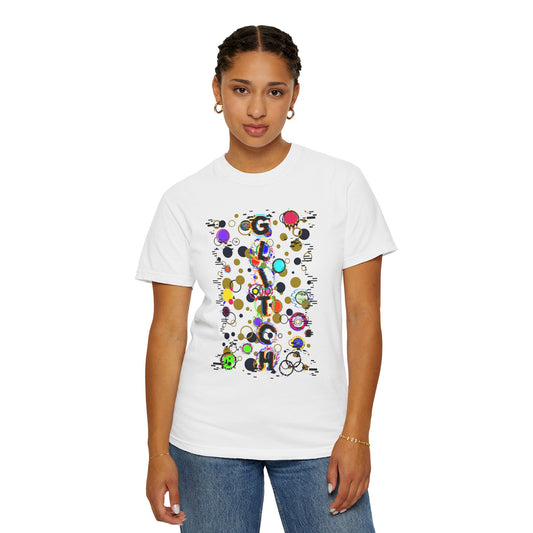Colorful And Bold Glitch Word Comfort Colors T-shirt