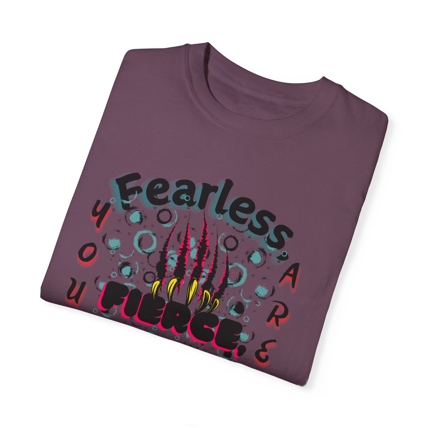 Fearless Feline Claw Ripping Comfort Colors T-shirt