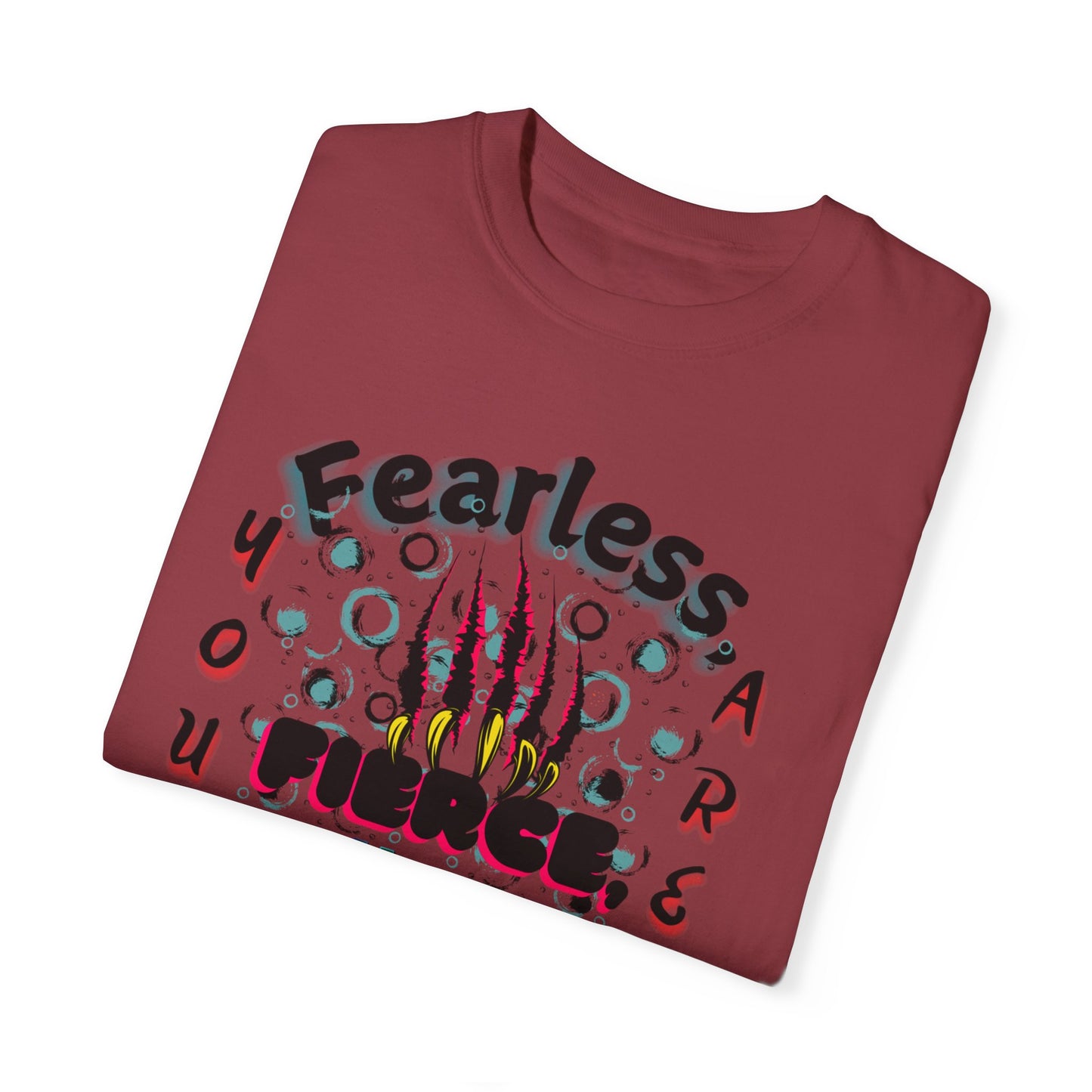 Fearless Feline Claw Ripping Comfort Colors T-shirt