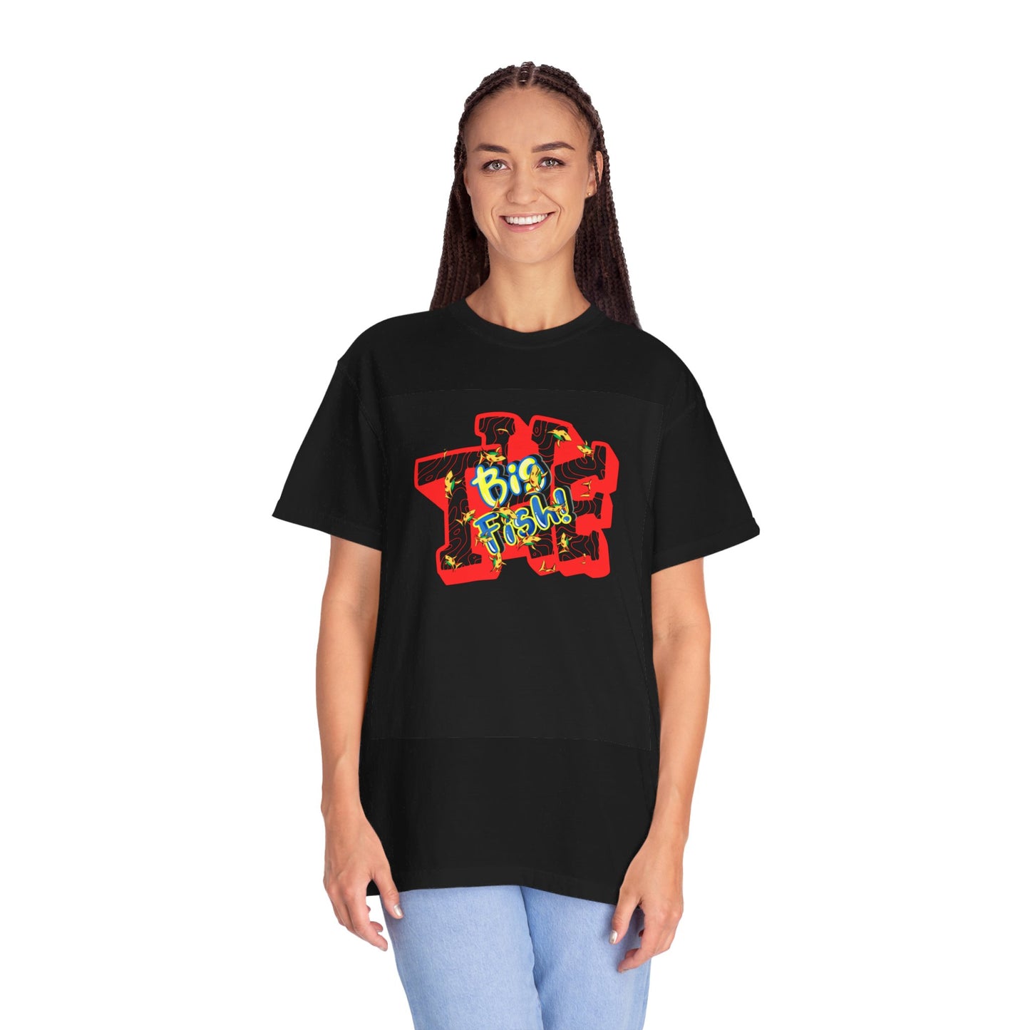 "The Big Fish" Comfort Colors T-shirts With Design