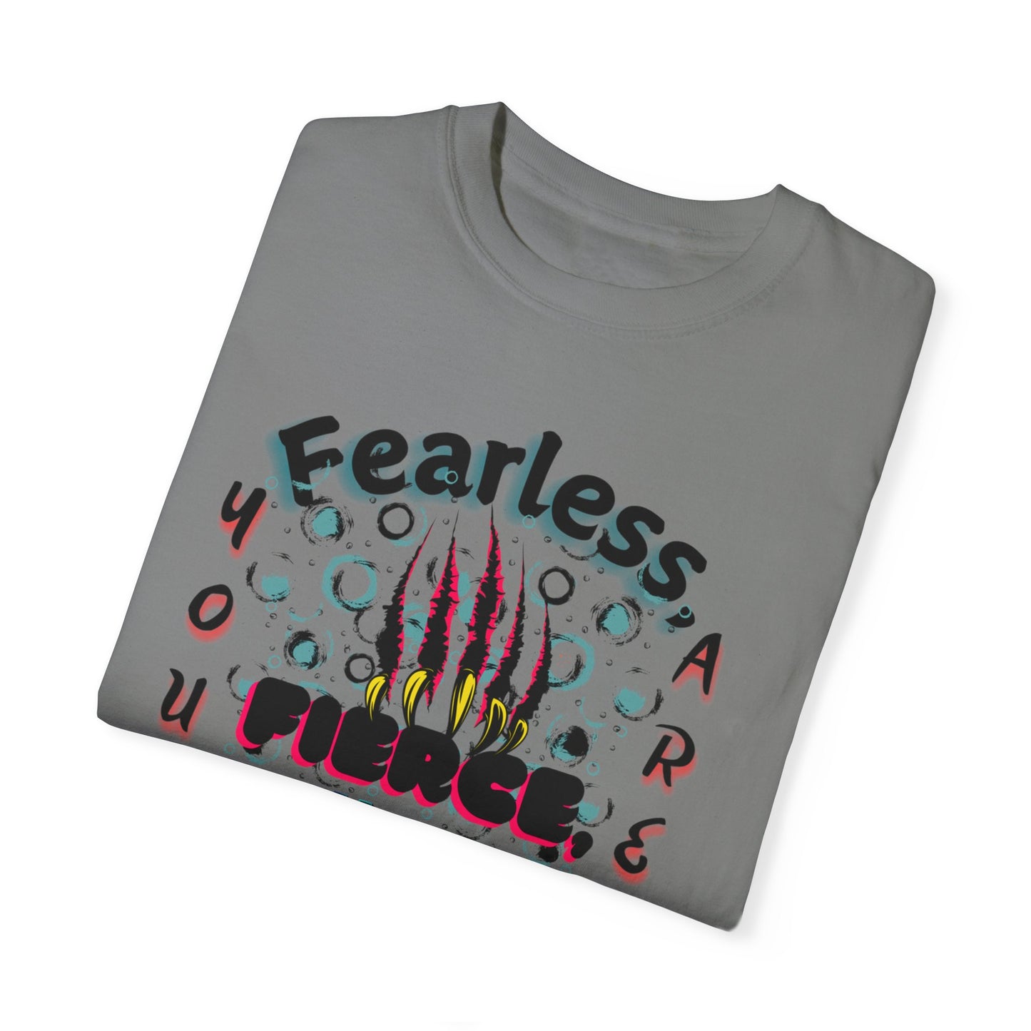 Fearless Feline Claw Ripping Comfort Colors T-shirt
