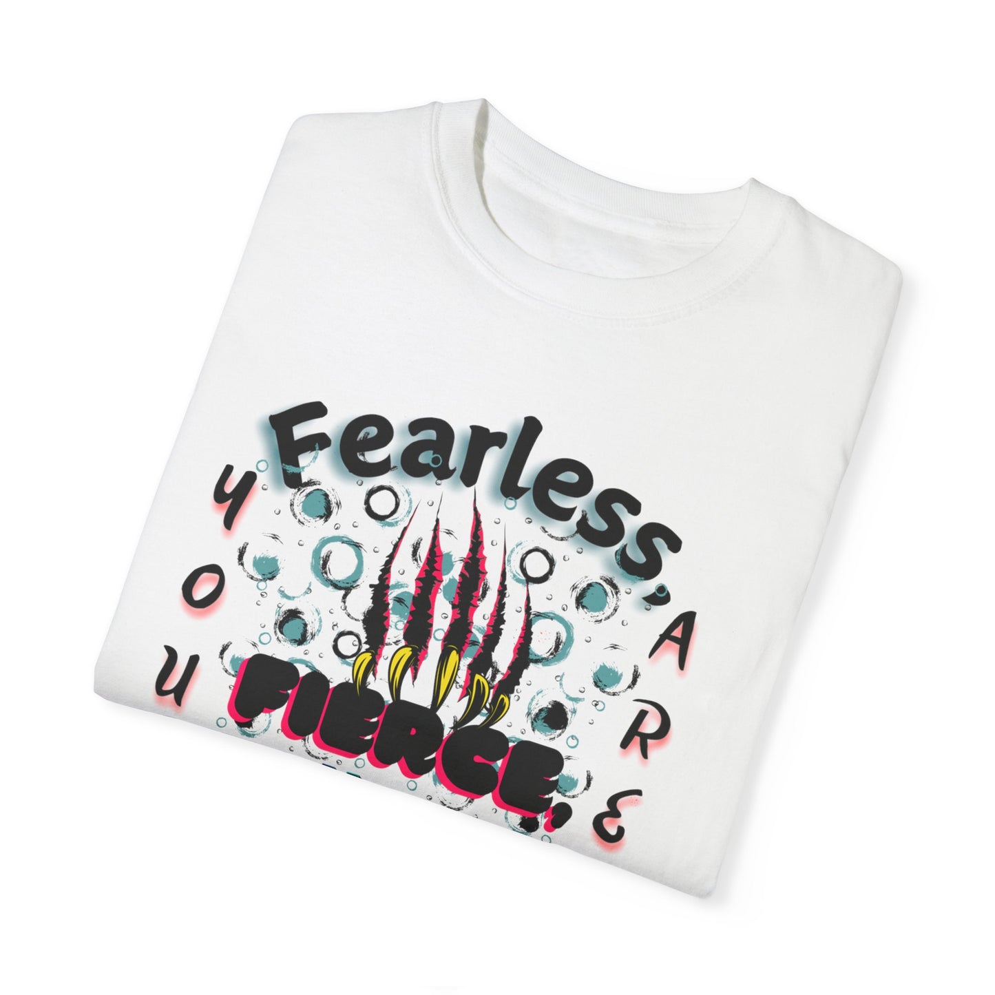 Fearless Feline Claw Ripping Comfort Colors T-shirt