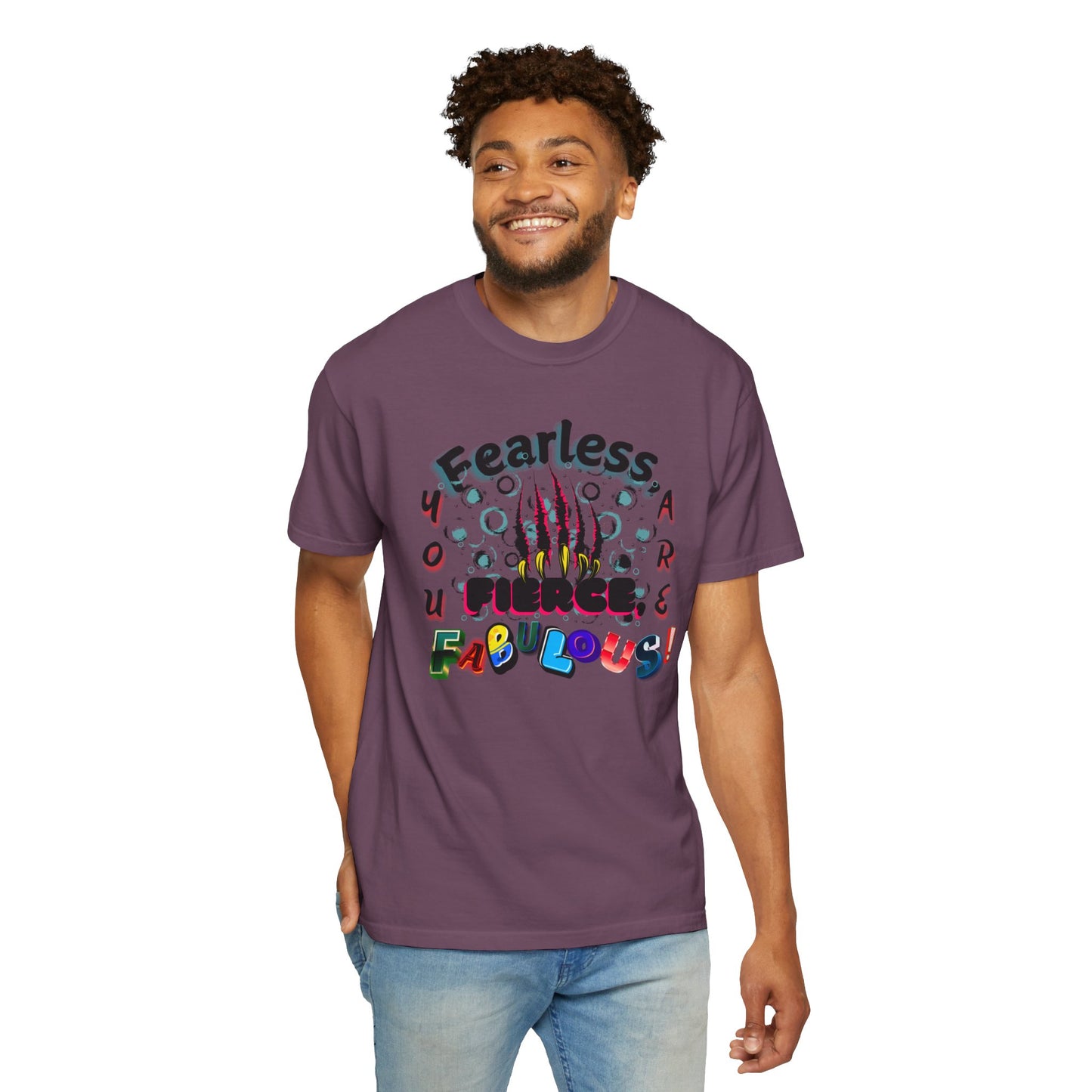 Fearless Feline Claw Ripping Comfort Colors T-shirt