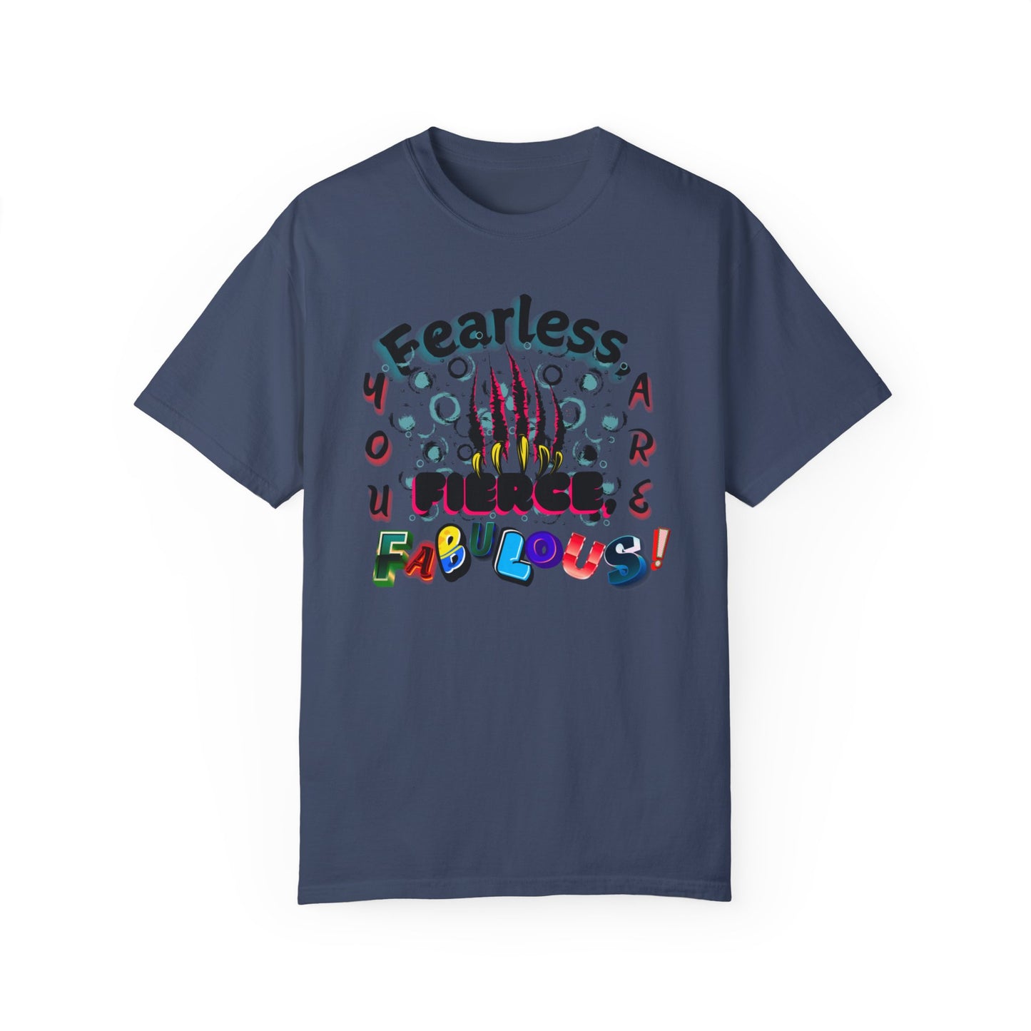 Fearless Feline Claw Ripping Comfort Colors T-shirt