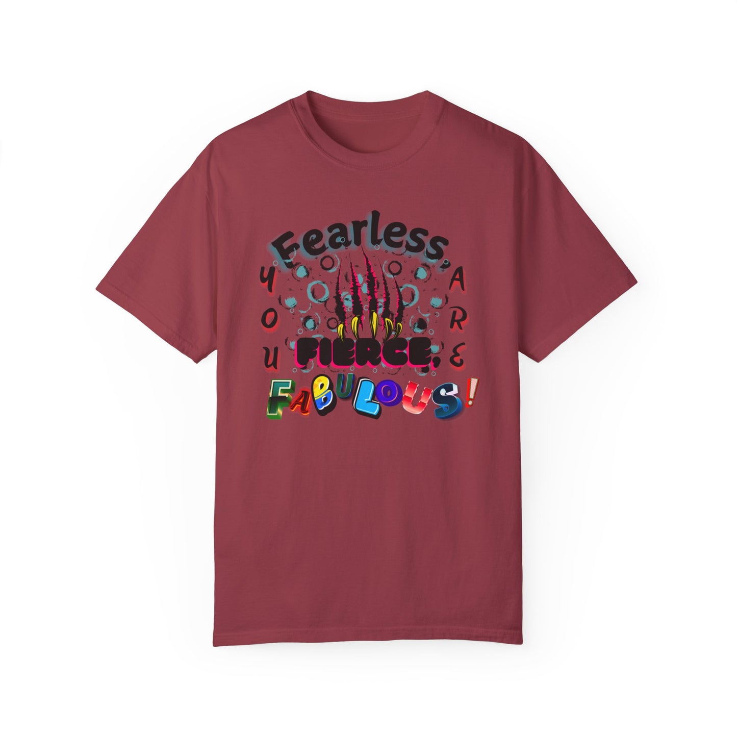 Fearless Feline Claw Ripping Comfort Colors T-shirt
