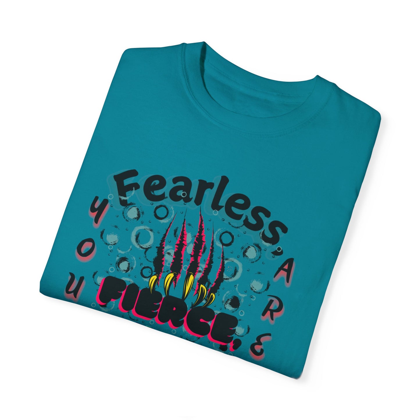 Fearless Feline Claw Ripping Comfort Colors T-shirt