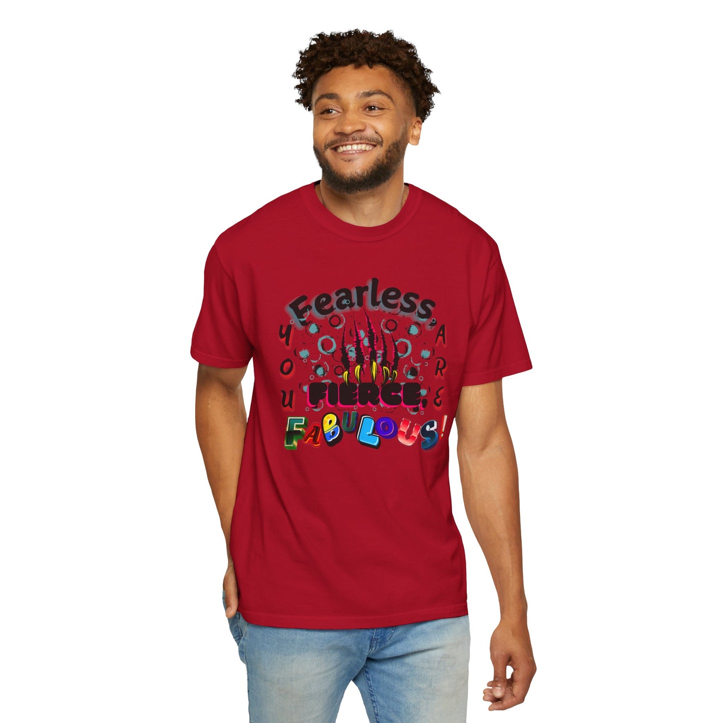 Fearless Feline Claw Ripping Comfort Colors T-shirt
