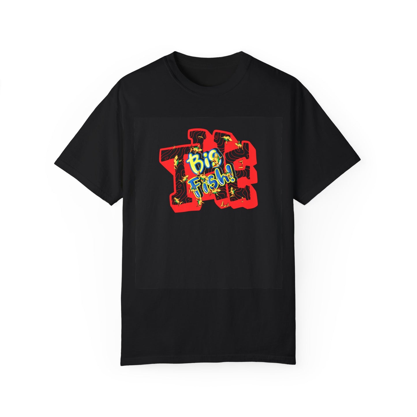 "The Big Fish" Comfort Colors T-shirts With Design