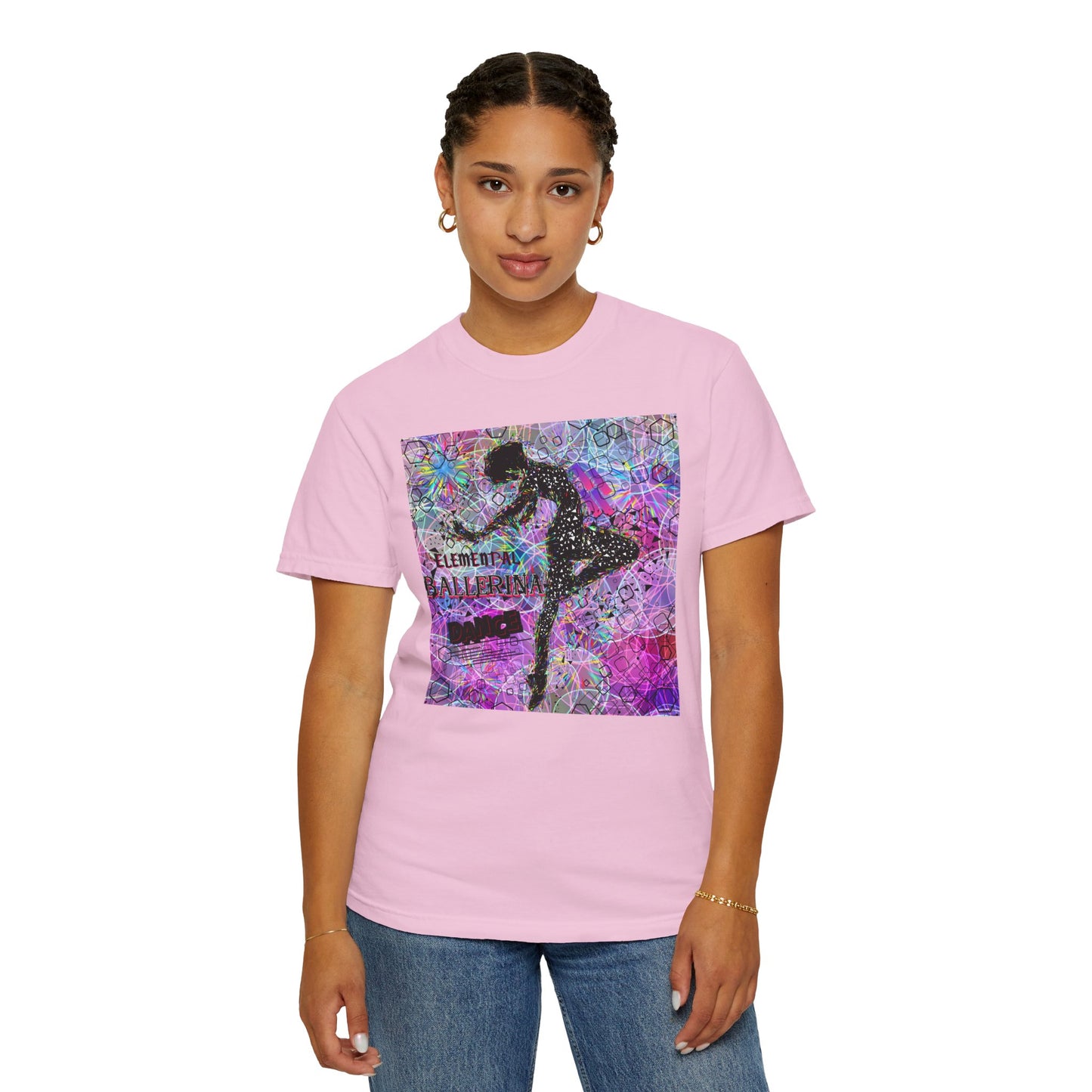 Ballerina Dance Elemental Patterns T-Shirt