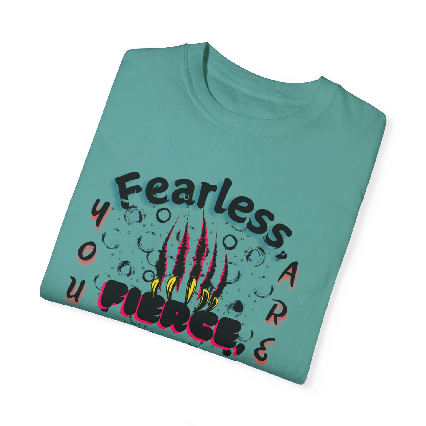Fearless Feline Claw Ripping Comfort Colors T-shirt