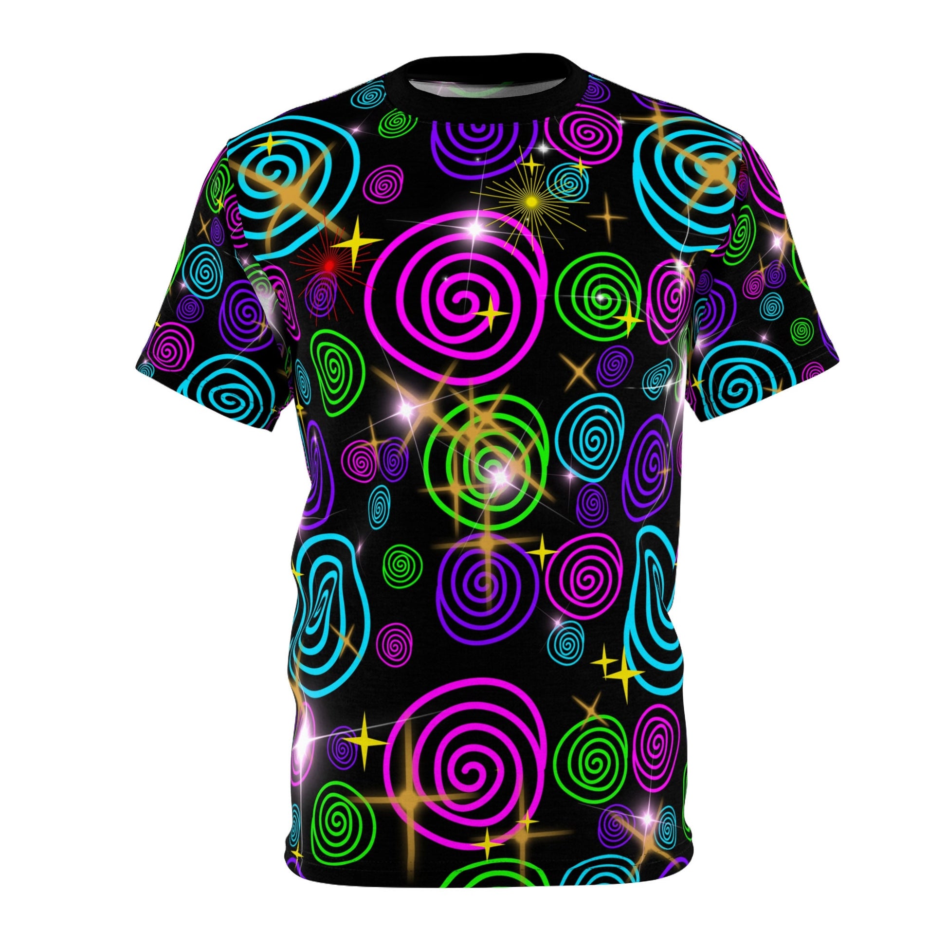 Sensational Star Studded Unisex Cut & Sew T-Shirt (AOP)