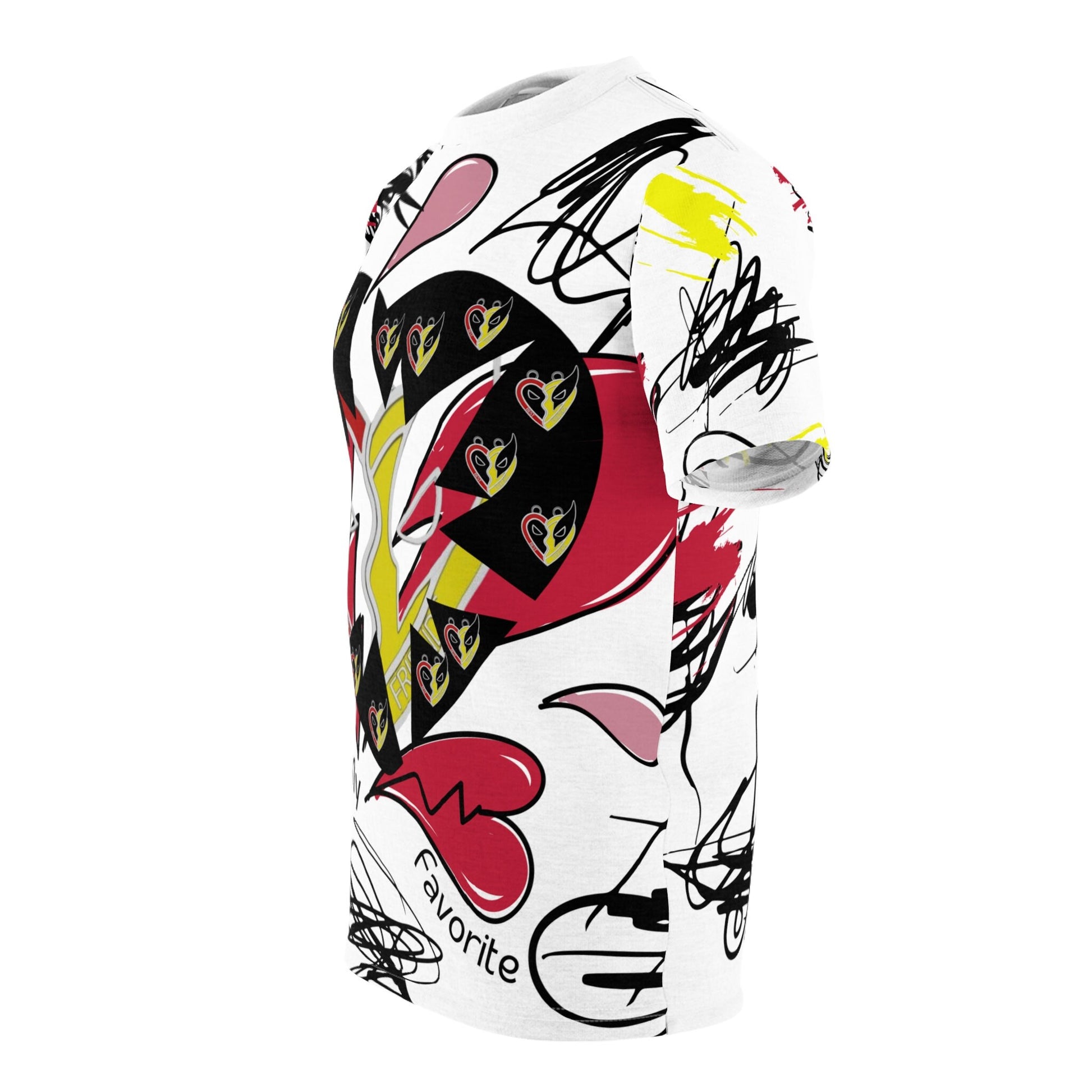 Deadpool Wolverine "You're My Favorite" Unisex Cut & Sew T-Shirt