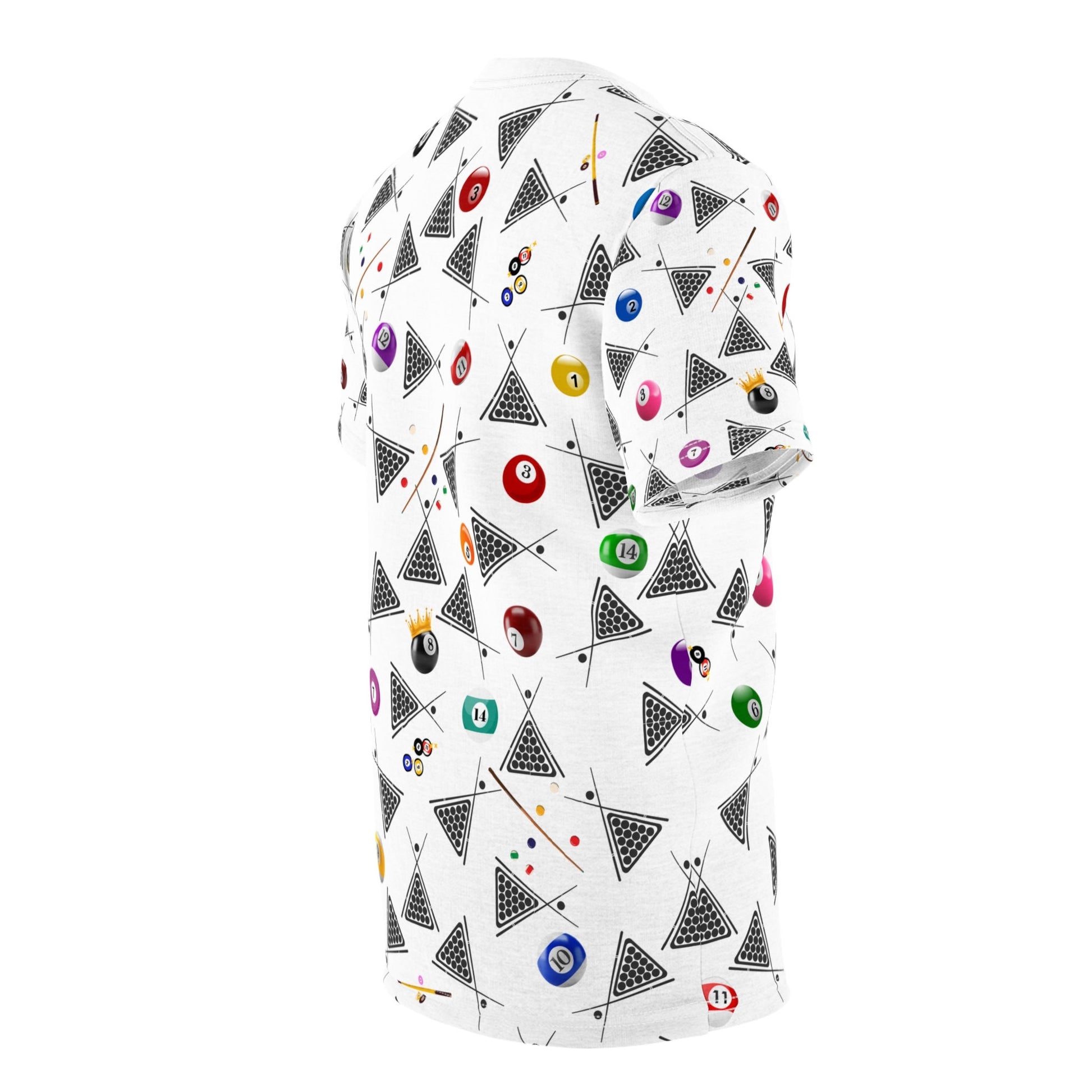 Stunning Champion-Style Billiard "All Over Print" Unisex Cut & Sew T-Shirt
