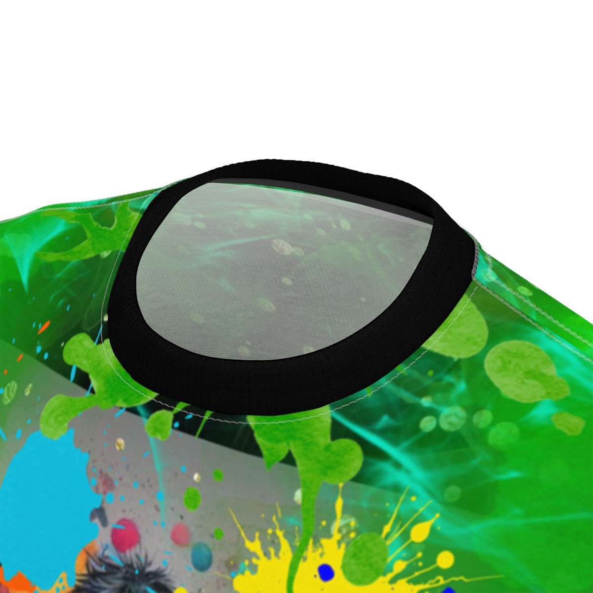 Brilliant! "Hulk" Paint-Splatter All Over Print Unisex Cut & Sew T-Shirt