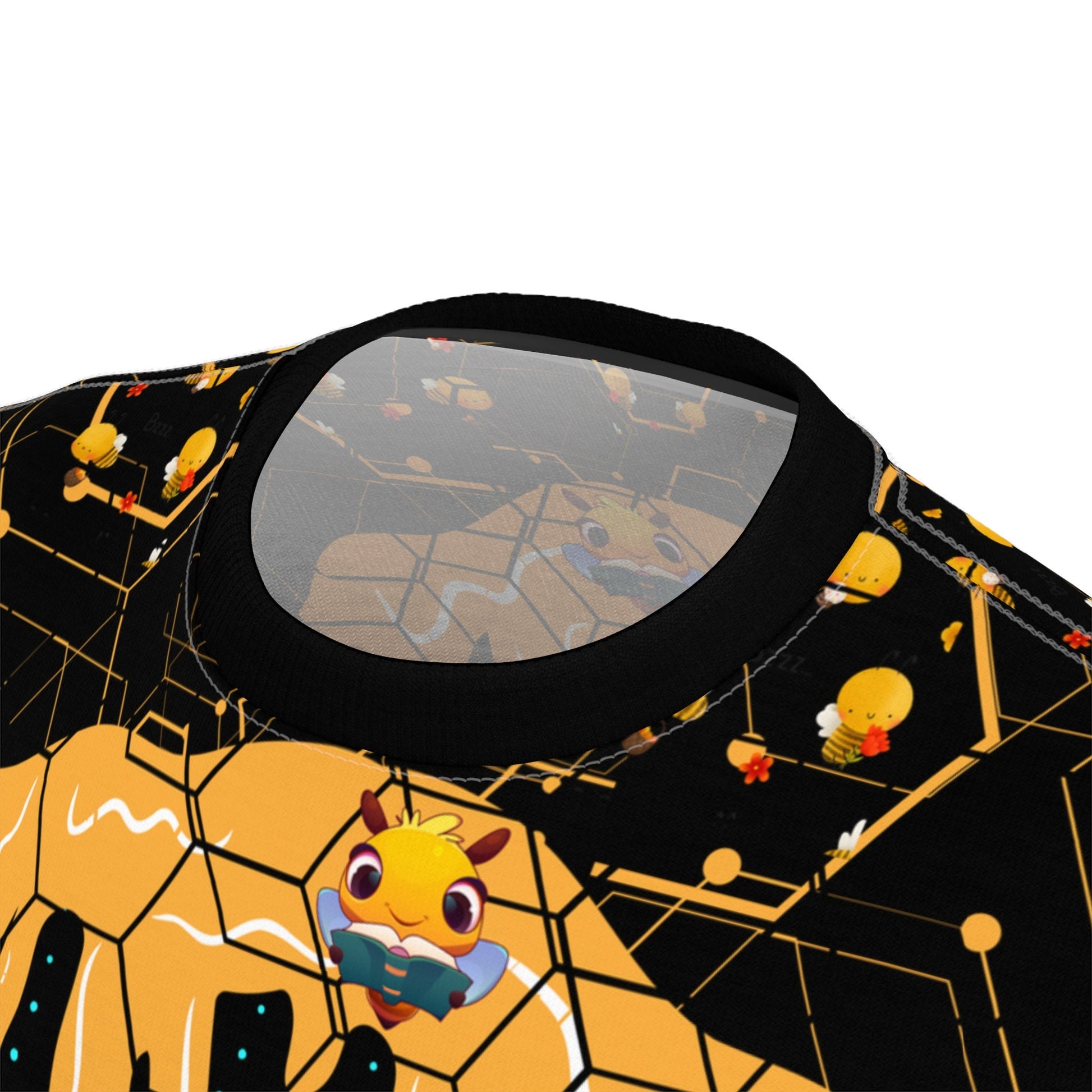 Sweet Golden Honey Feast Unisex Cut & Sew T-Shirt