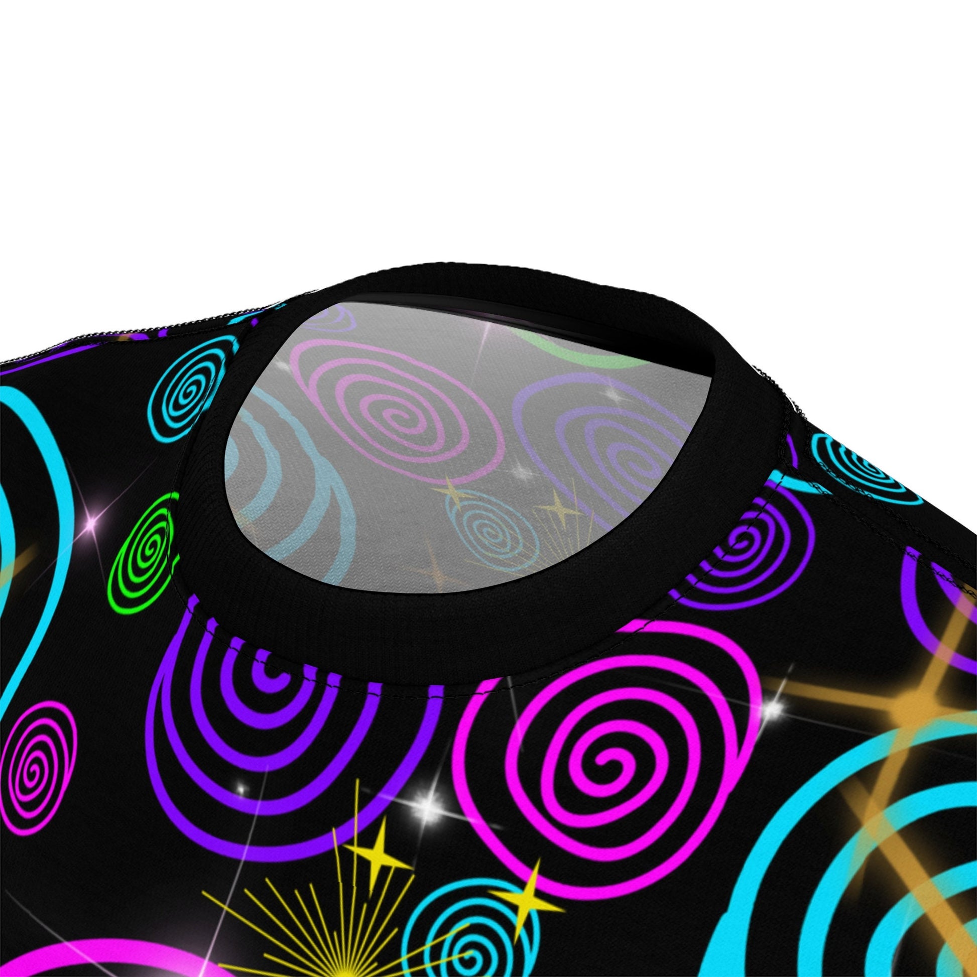 Sensational Star Studded Unisex Cut & Sew T-Shirt (AOP)