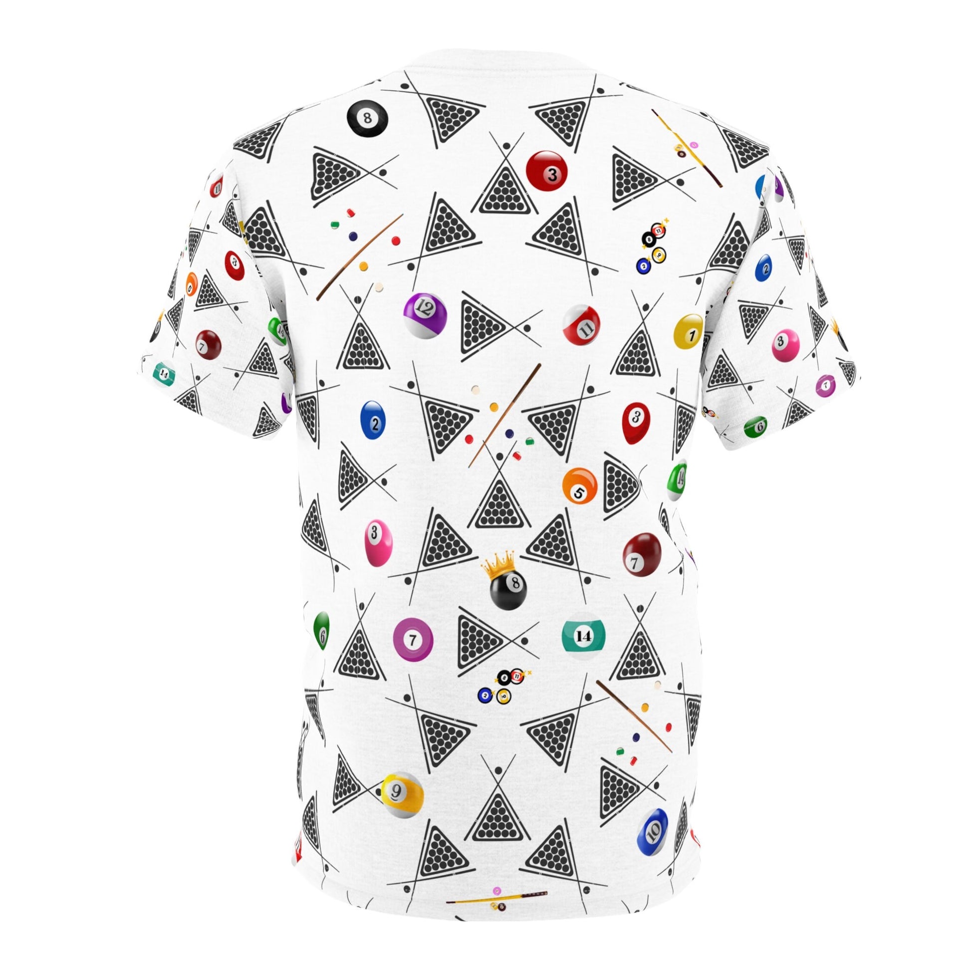 Stunning Champion-Style Billiard "All Over Print" Unisex Cut & Sew T-Shirt
