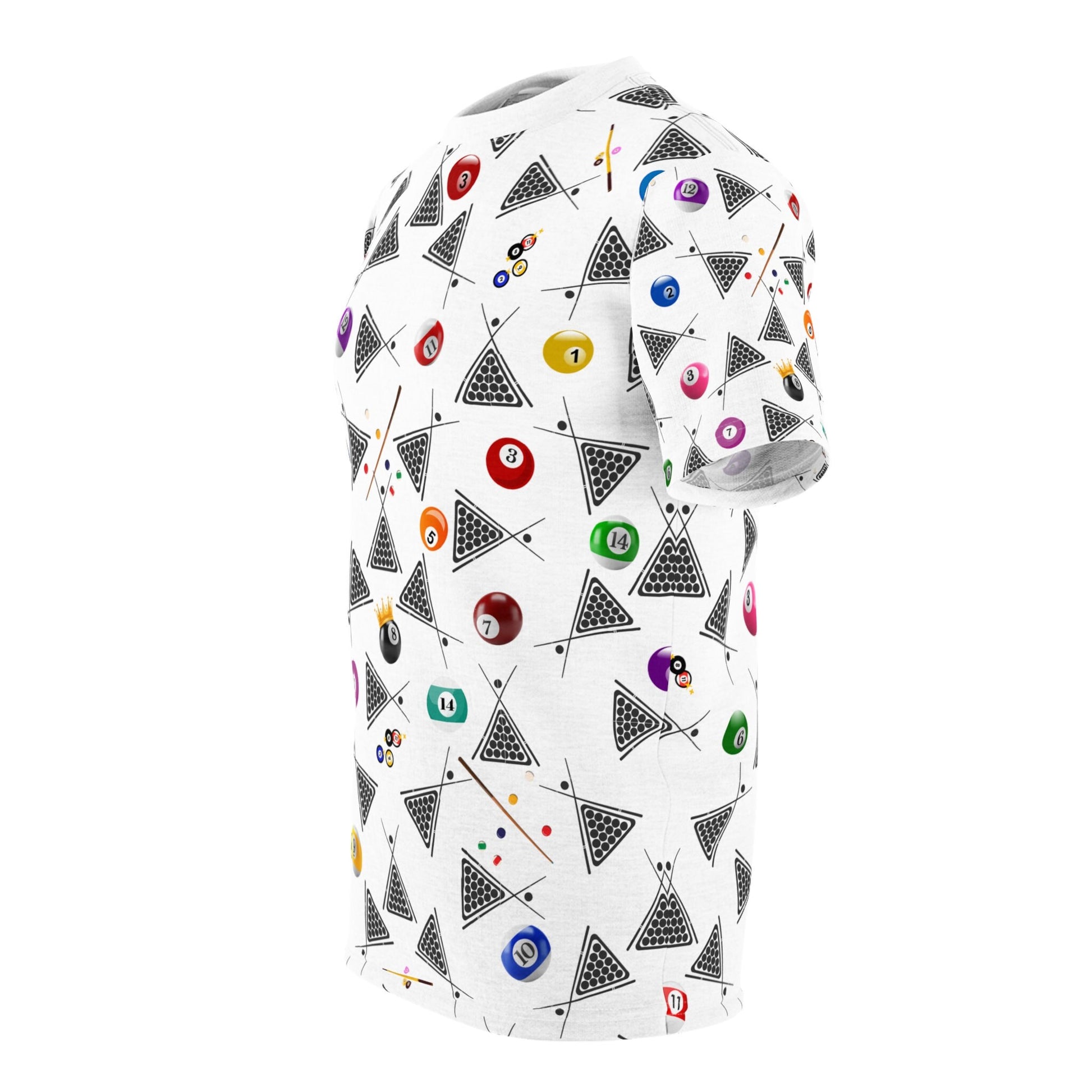 Stunning Champion-Style Billiard "All Over Print" Unisex Cut & Sew T-Shirt