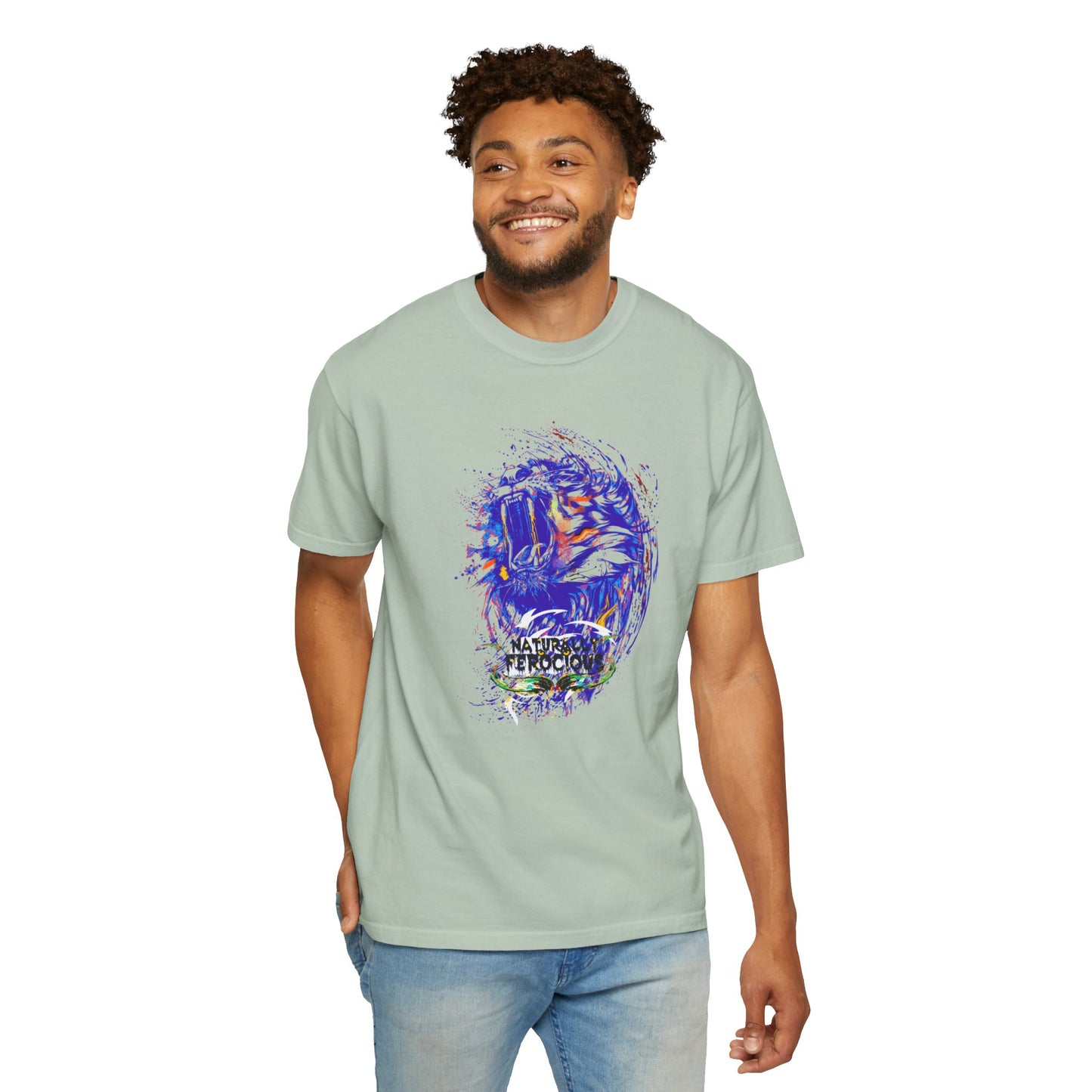 Naturally Ferocious Lion Roar Comfort T-Shirt