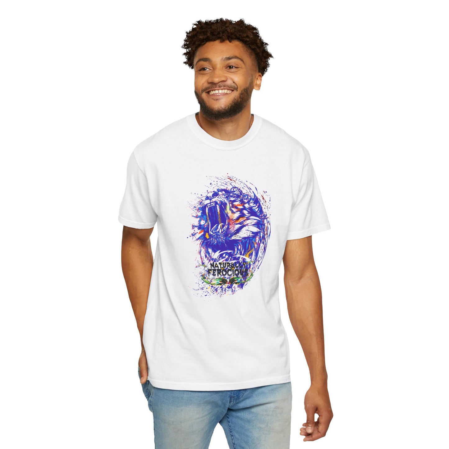 Naturally Ferocious Lion Roar Comfort T-Shirt